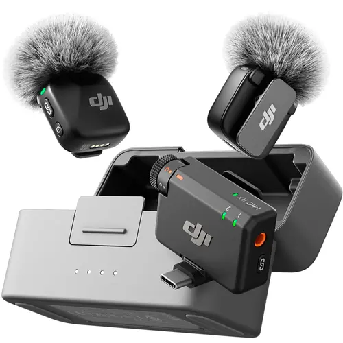 Imagen de DJI MIC MINI - Micrófono corbatero doble - Sonido profesional